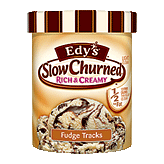 Dreyer's/Edy's Slow Churned  Fudge Tracks Light Ice Cream Picture